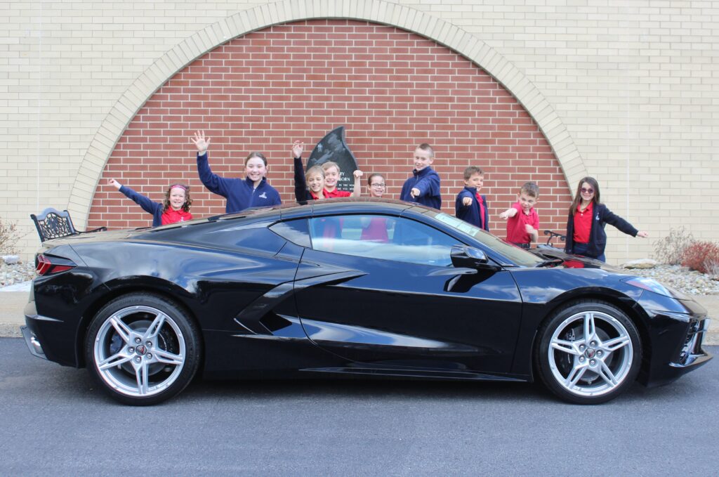 Kids with Corvette